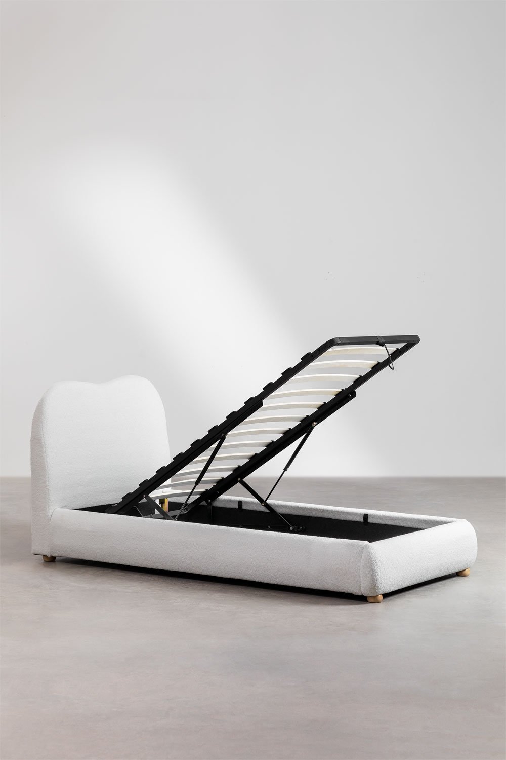 Cama con canapé abatible tapizada Winselet, imagen de galer&iacute;a 3