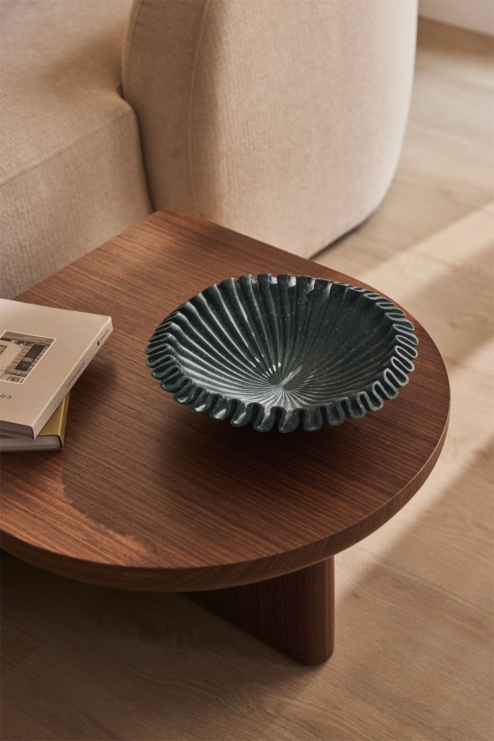 Cuenco decorativo Ø20 cm en resina Irente, imagen de galer&iacute;a 1