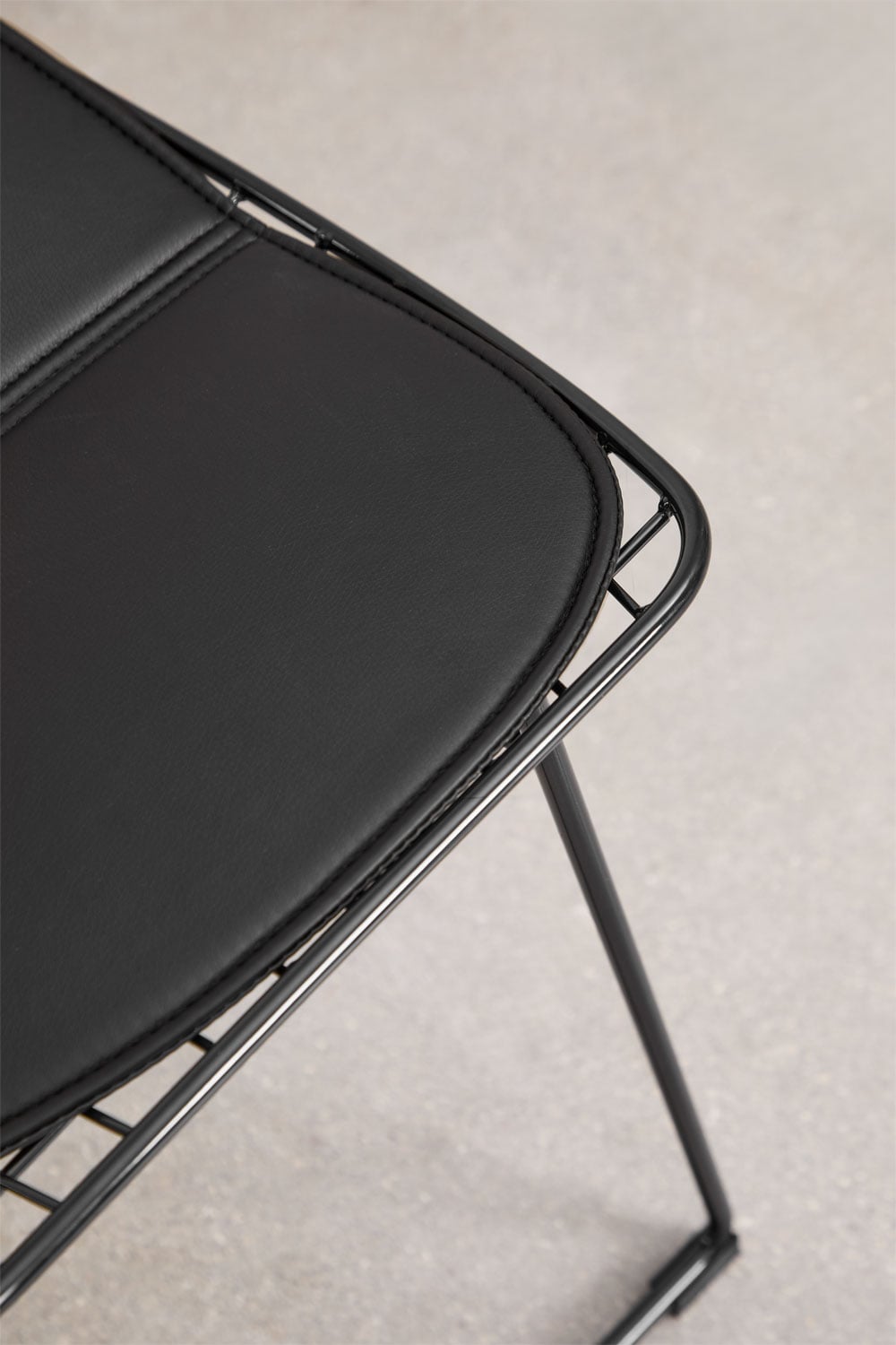 Pack de 4 sillas de comedor en acero Renee, imagen de galer&iacute;a 7