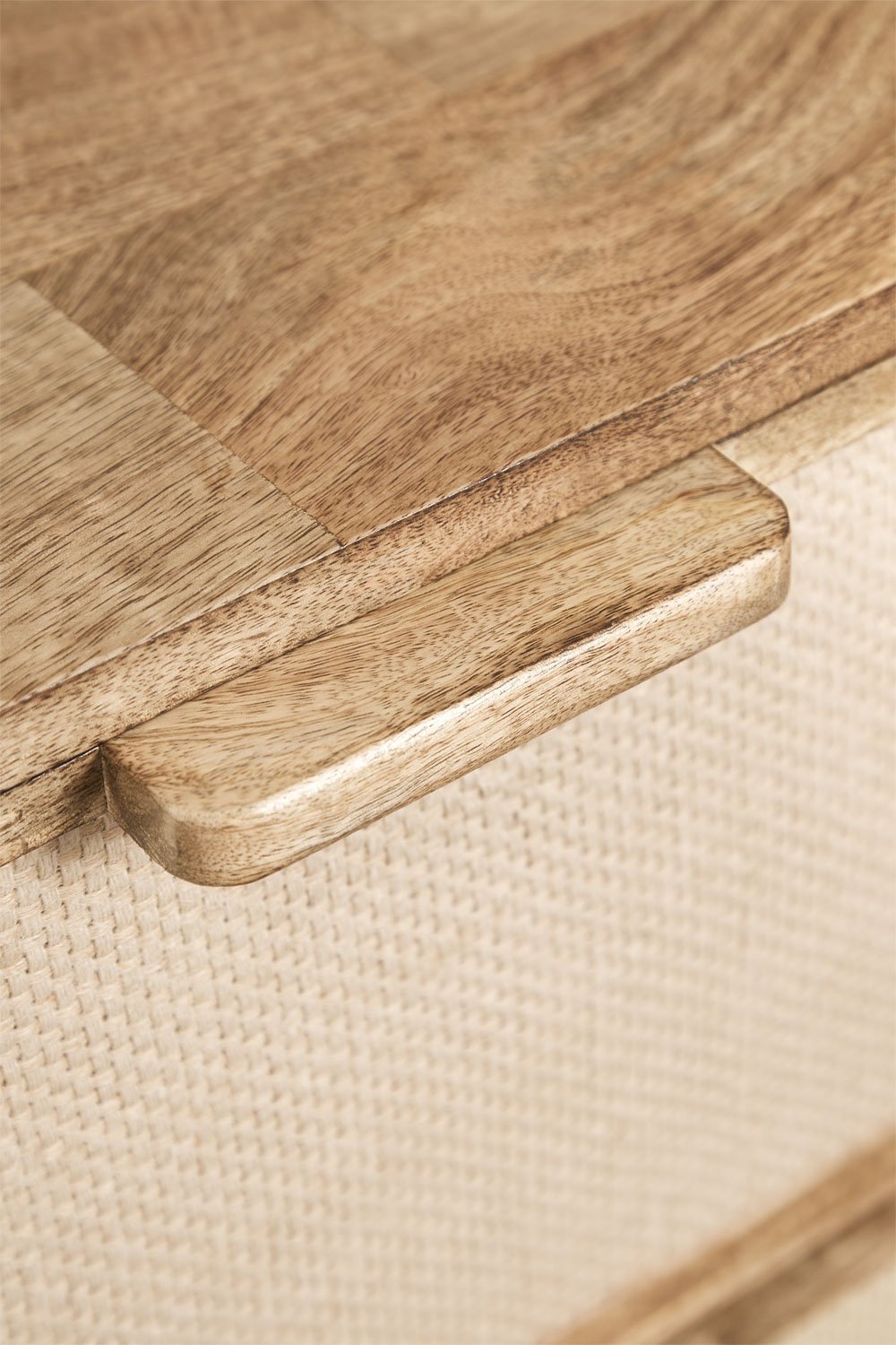 Cómoda en madera de mango, MDF y yute Abrams, imagen de galer&iacute;a 9