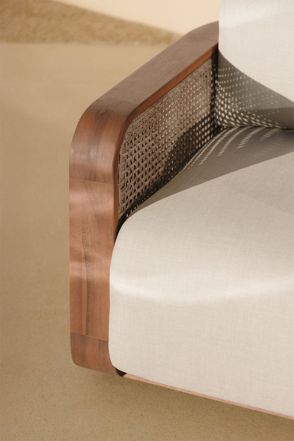 Sillón de jardín en madera de acacia Noira, imagen de galer&iacute;a 3