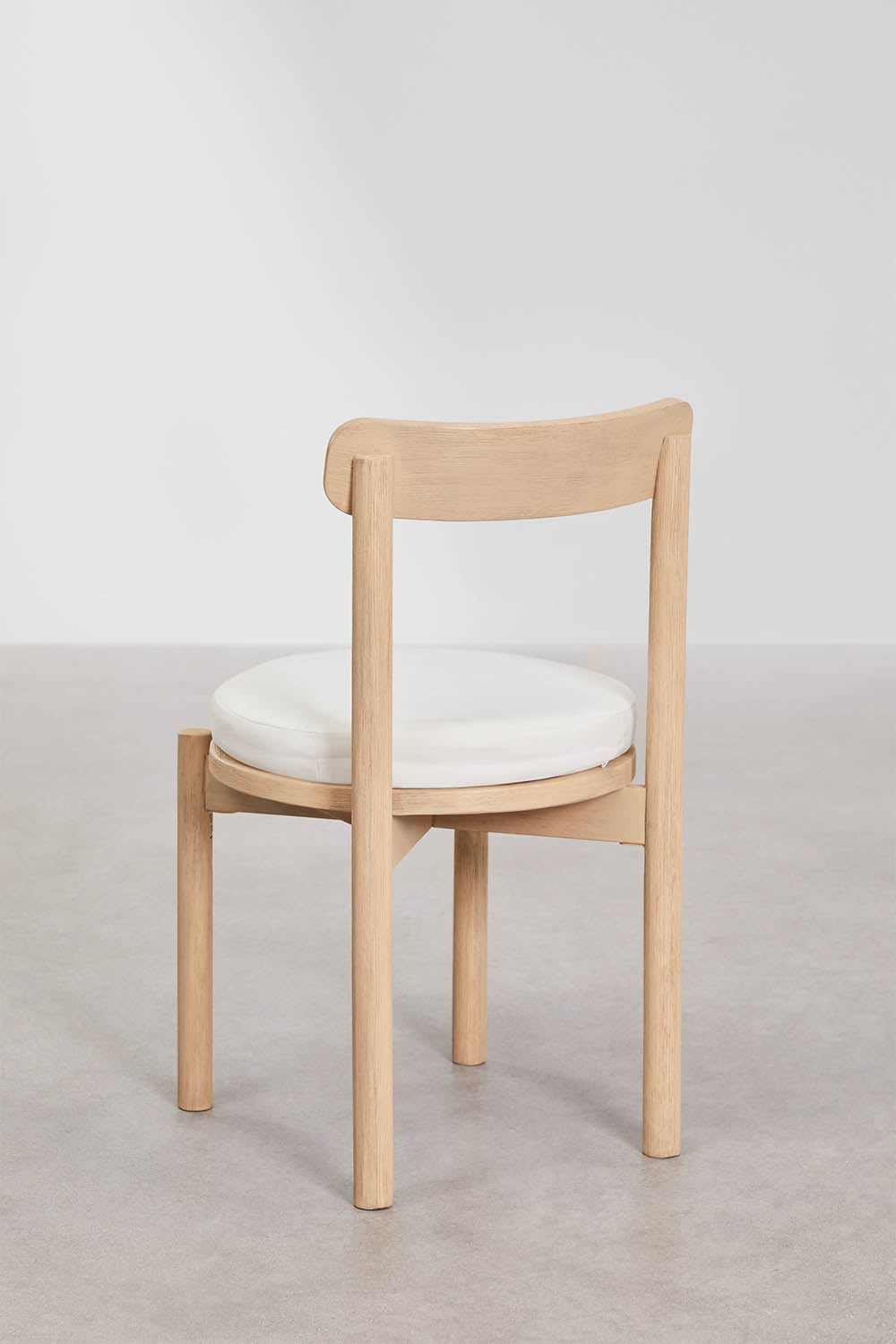 Pack de 2 sillas de comedor en madera de acacia Nualis, imagen de galer&iacute;a 3