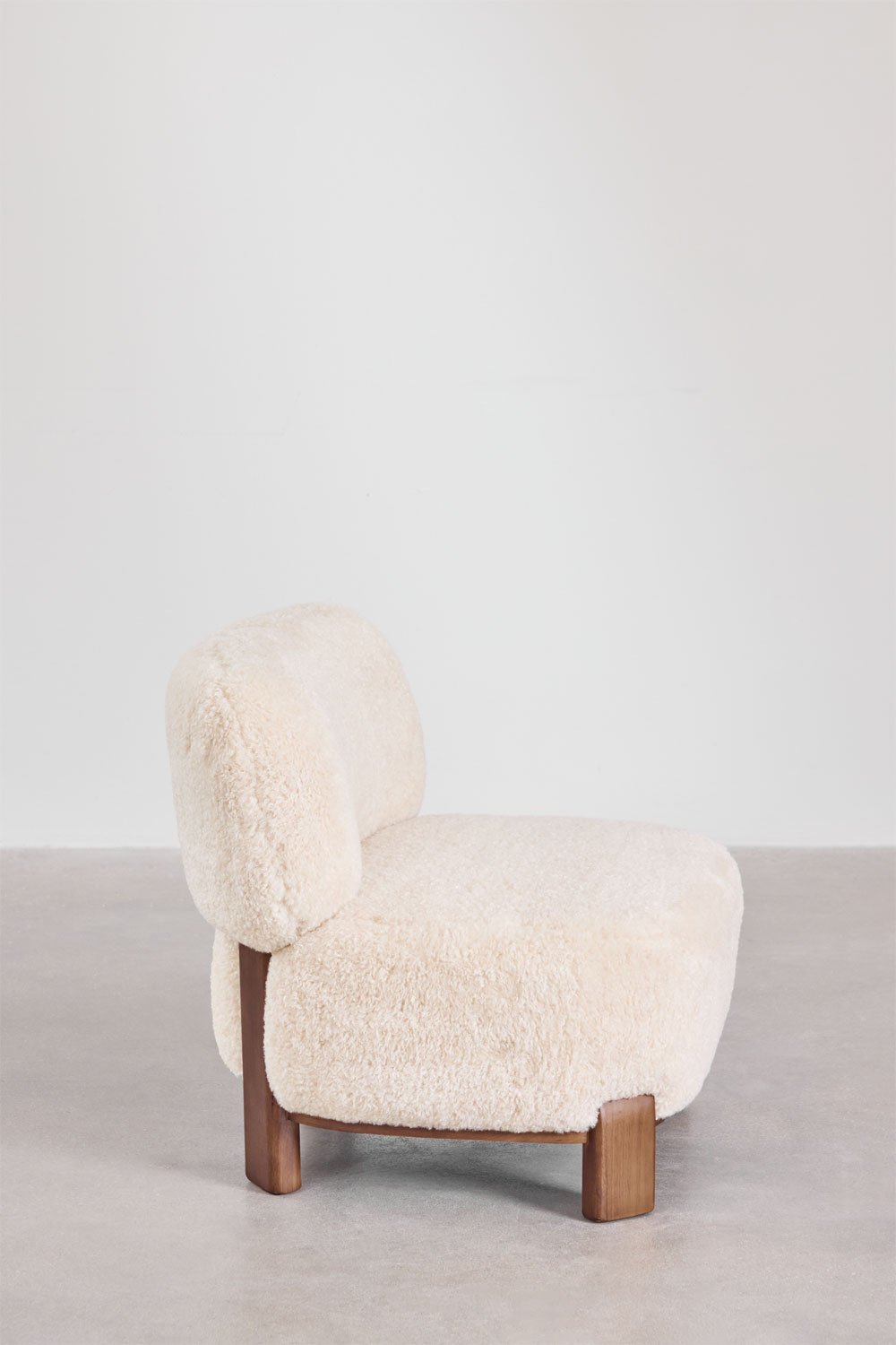 Pack de 2 sillones en madera tapizados Eldred, imagen de galer&iacute;a 4