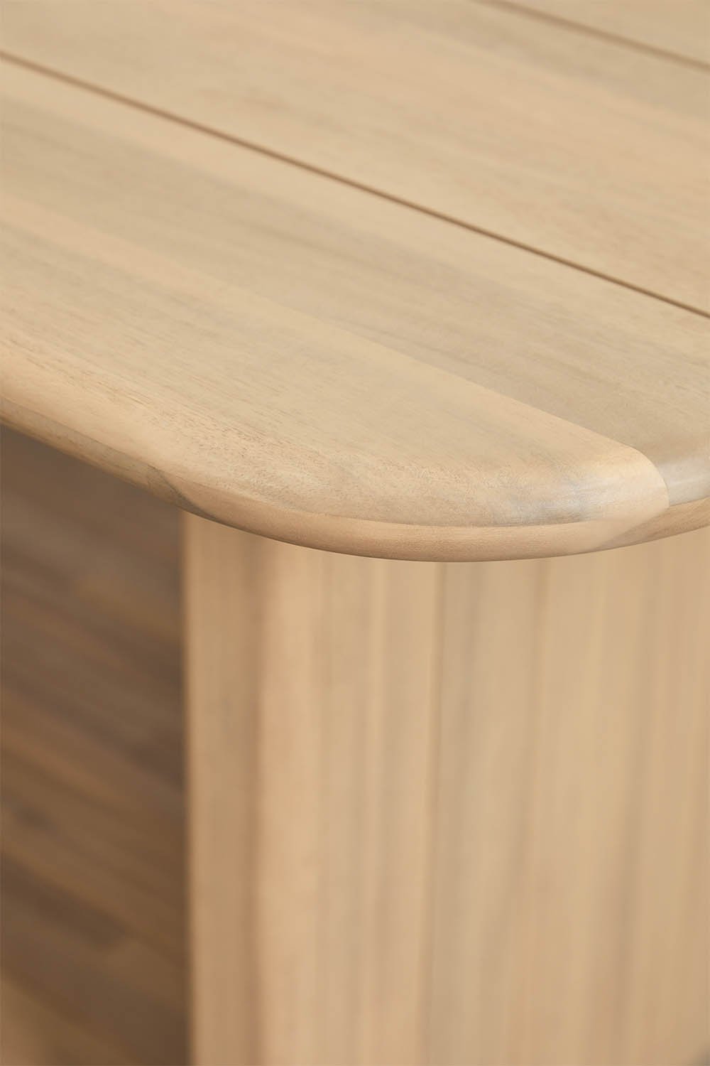 Mesa de jardín rectangular 265x120 en madera de acacia Siena, imagen de galer&iacute;a 4