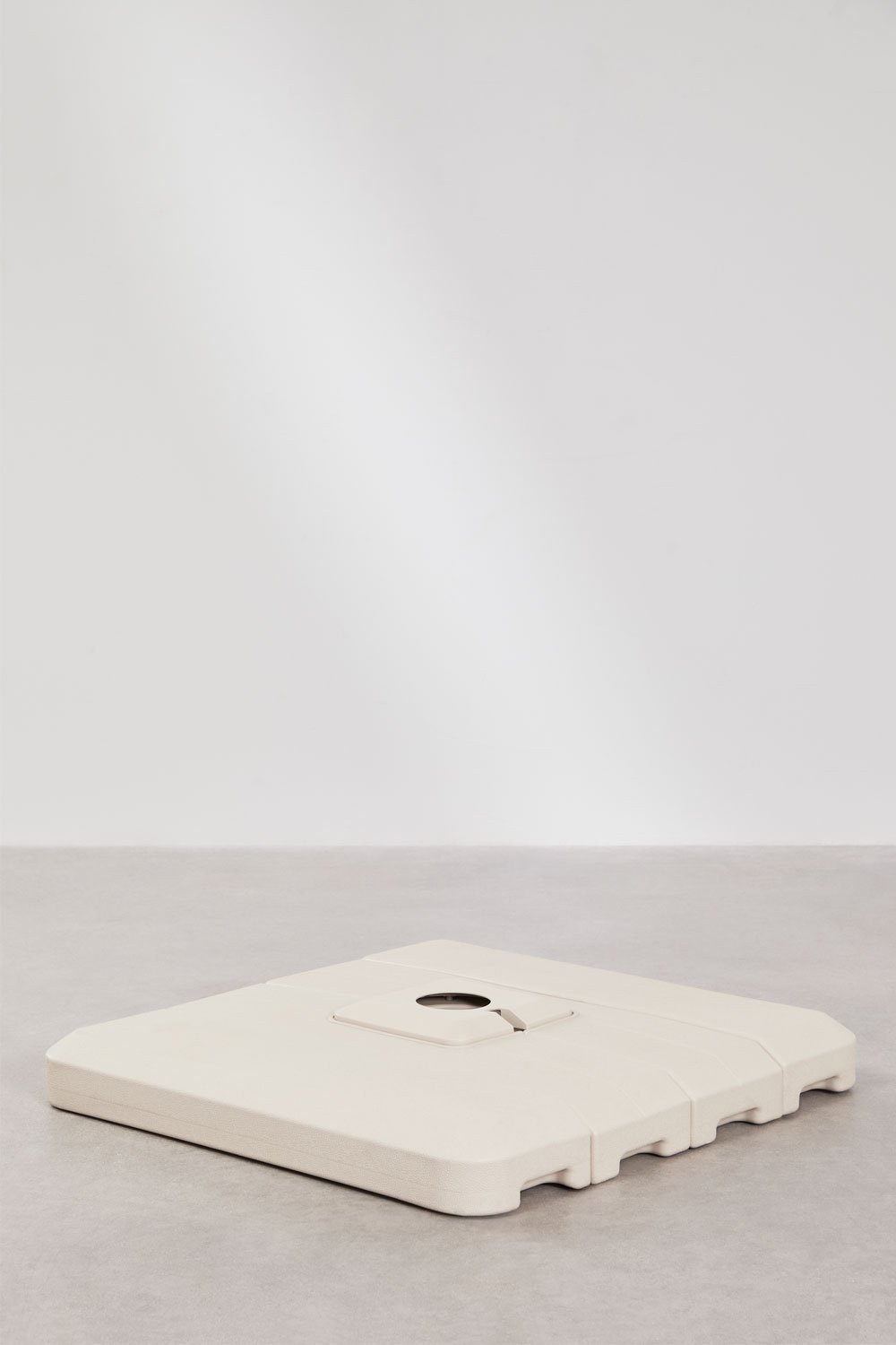 Pie de sombrilla rellenable cuadrado 100x100 cm Pietra  , imagen de galer&iacute;a 1