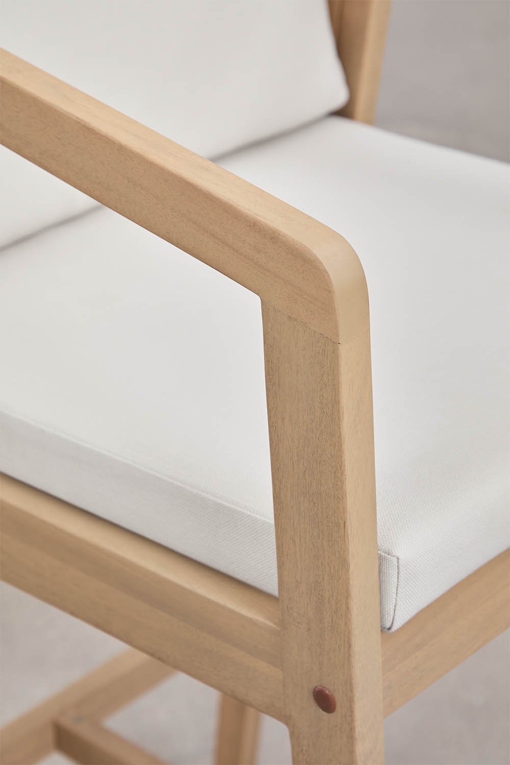 Taburete alto en madera de acacia Kaela, imagen de galer&iacute;a 5