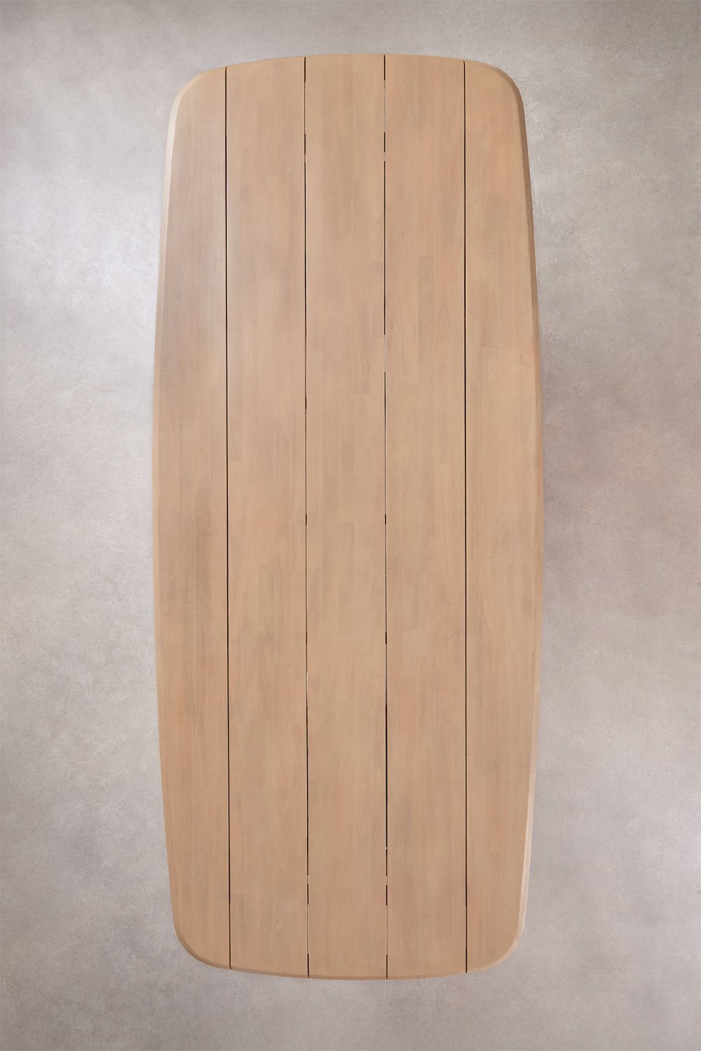 Mesa de comedor rectangular 270x110 cm en madera de acacia Leighton, imagen de galer&iacute;a 6