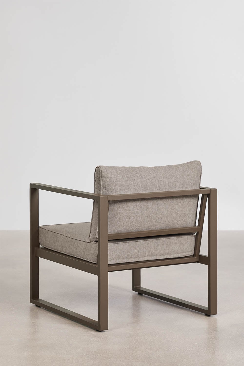 Pack de 2 sillones de jardín en aluminio Lipov, imagen de galer&iacute;a 5