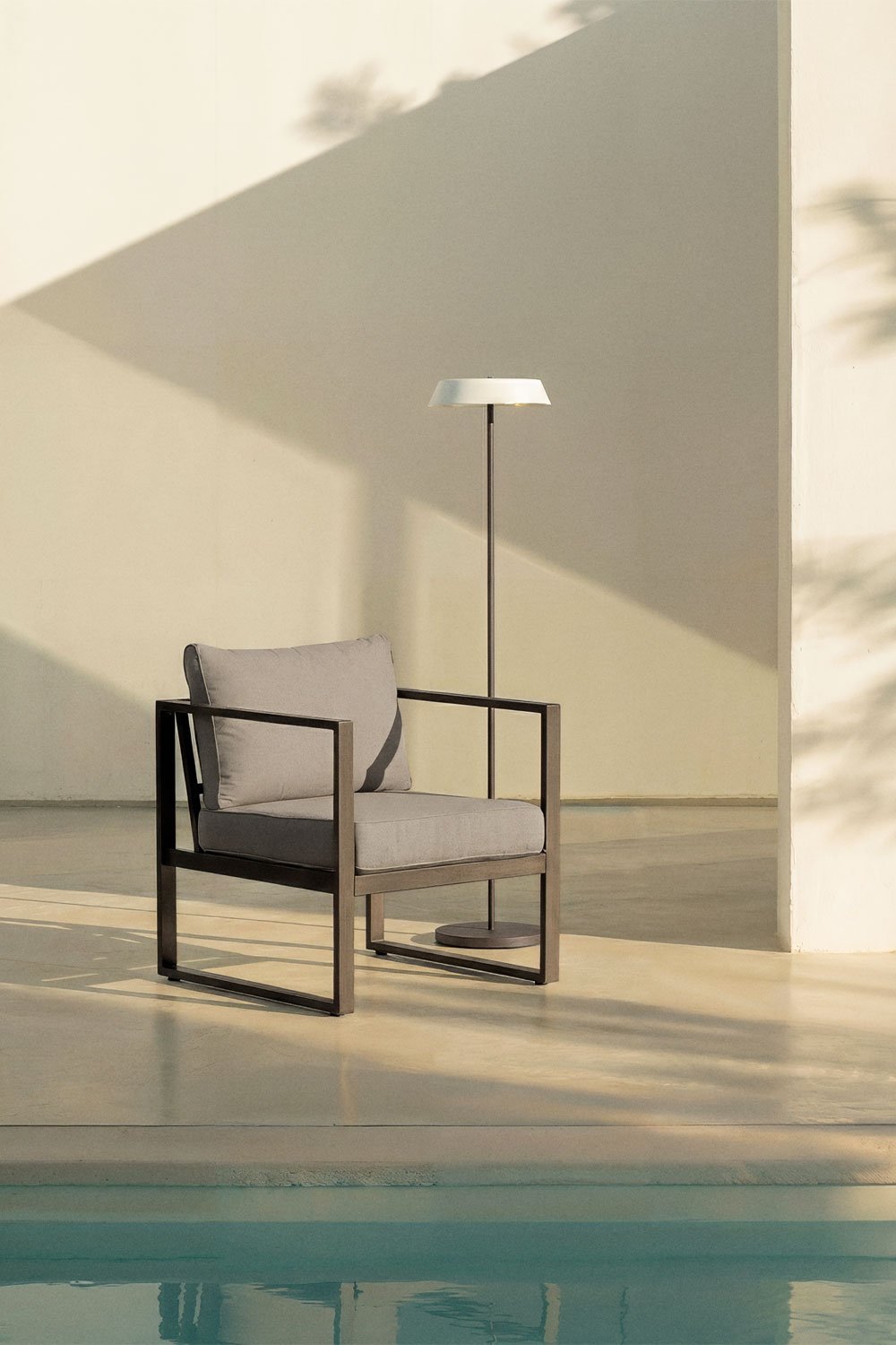 Sillón de jardín en aluminio Lipov   , imagen de galer&iacute;a 1