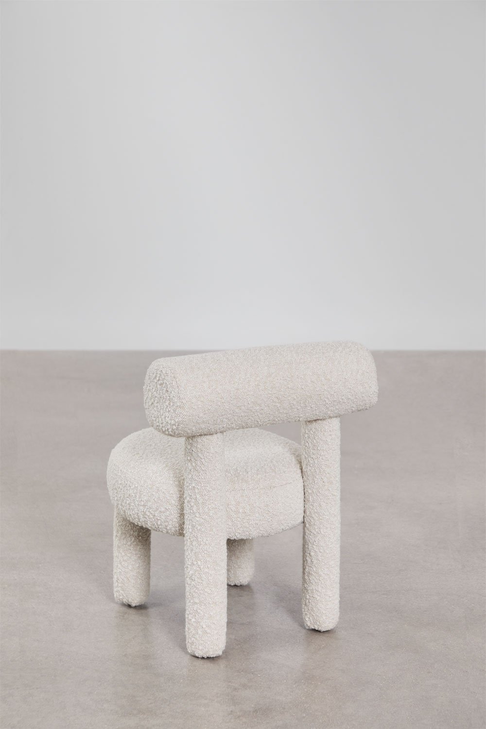 Pack de 2 sillas en tela bouclé Gia Kids, imagen de galer&iacute;a 3