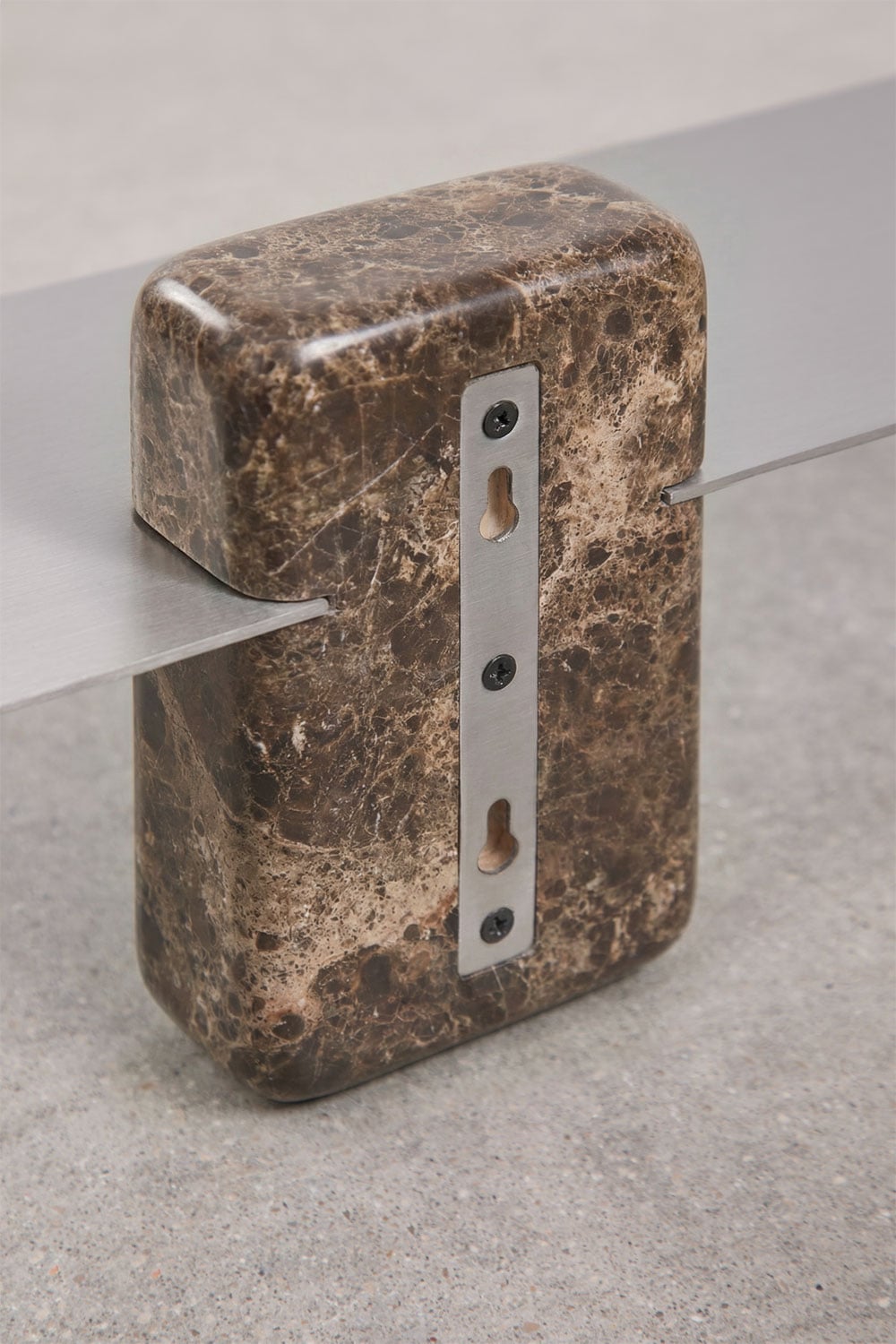 Estante de pared para baño en acero inoxidable Serbian, imagen de galer&iacute;a 6