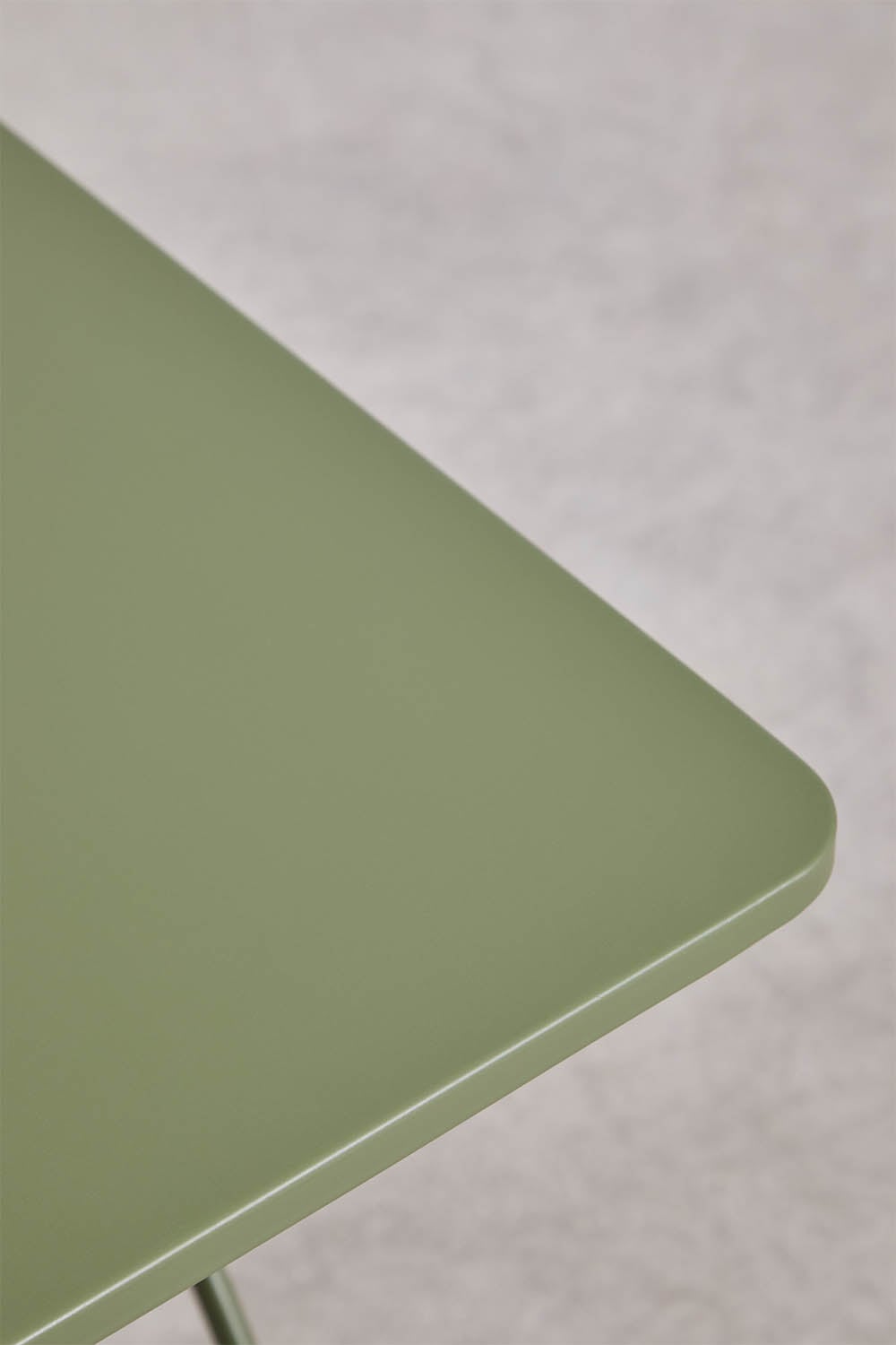 Set de mesa cuadrada 60x60 cm plegable y 2 sillas de comedor en acero Tamarit, imagen de galer&iacute;a 4