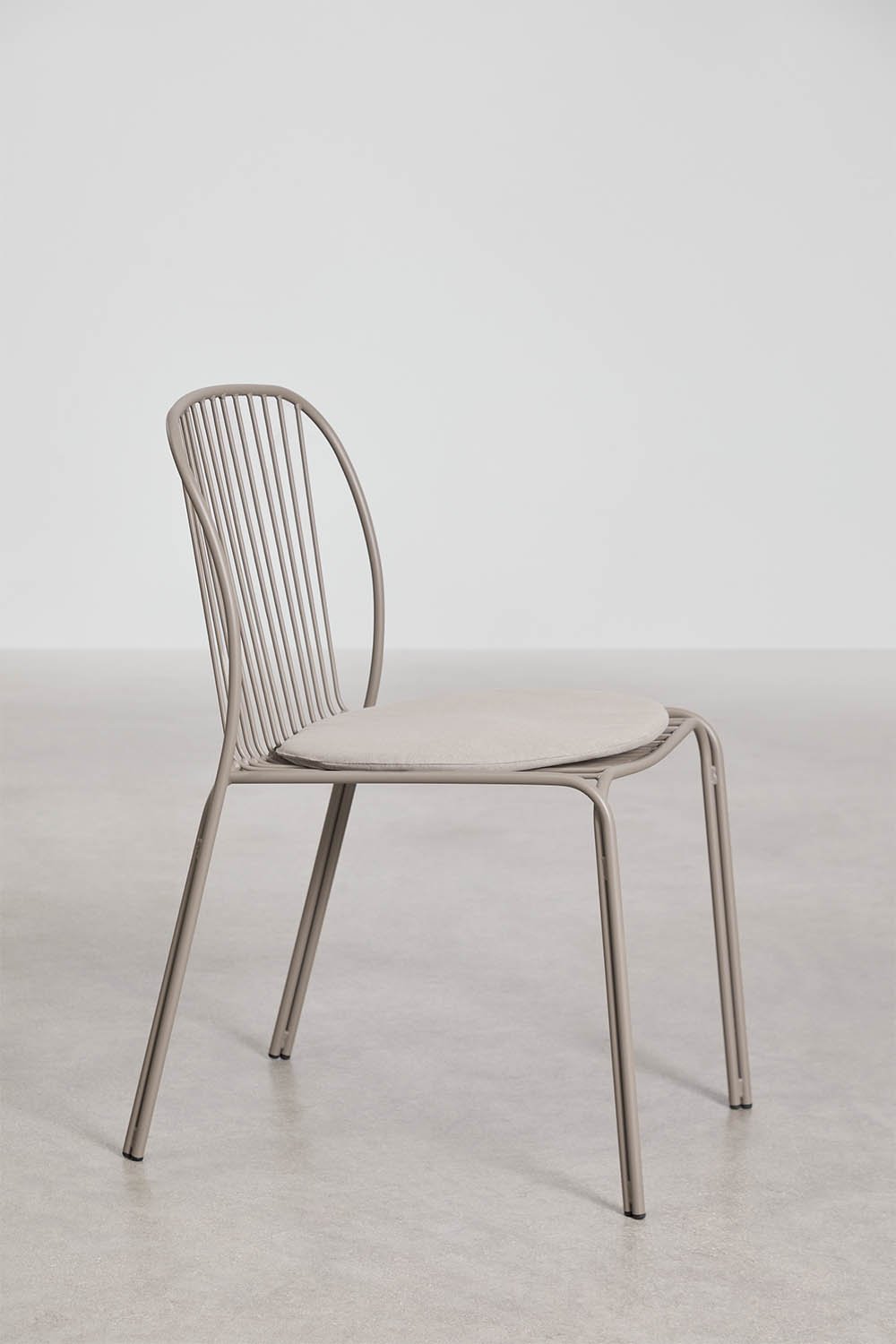 Silla de comedor en acero Anerina, imagen de galer&iacute;a 2