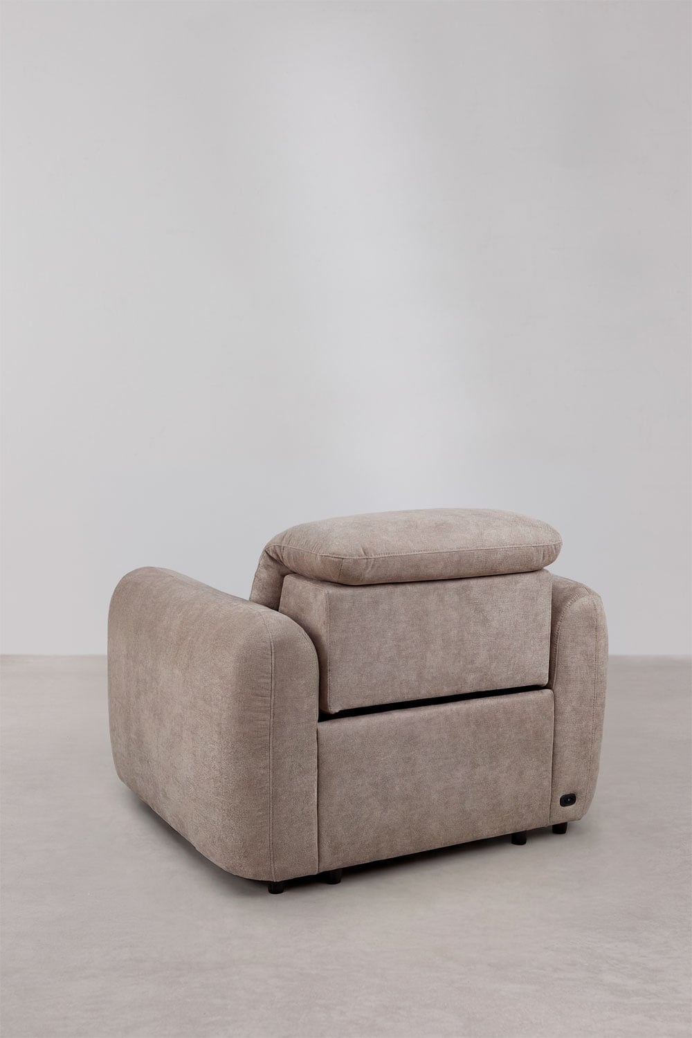 Sillón reclinable eléctrico tapizado Peggy, imagen de galer&iacute;a 4