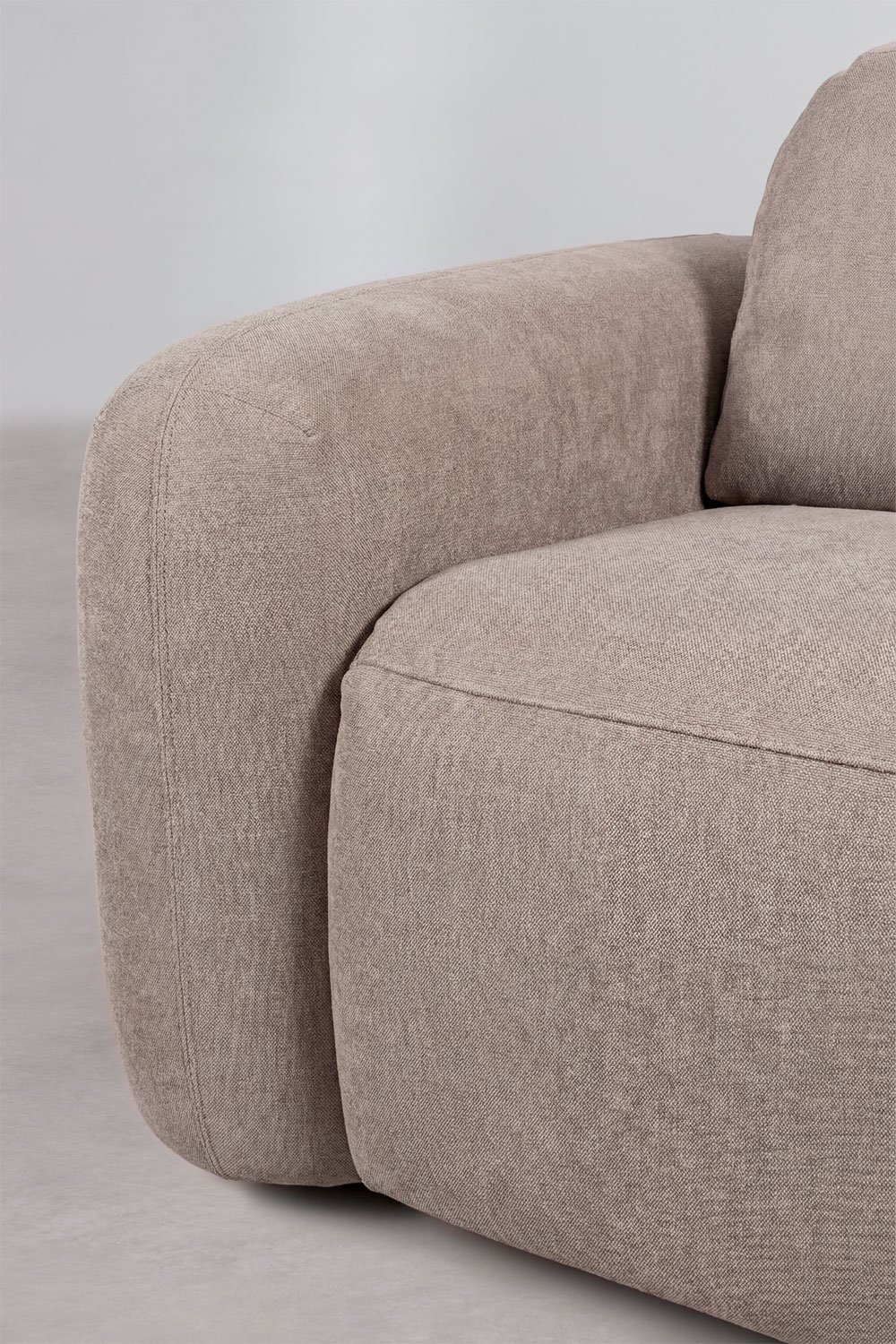 Conjunto de salón con sofá de 2 plazas reclinable y eléctrico y sillón tapizado Peggy, imagen de galer&iacute;a 10