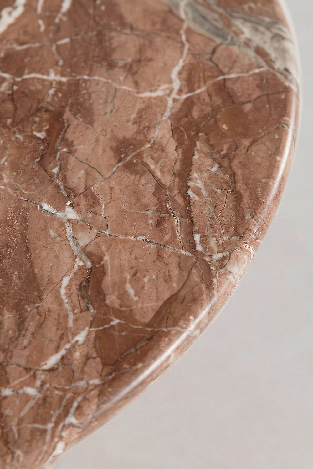 Mesa de comedor redonda Ø120 cm en piedra natural Grosseto, imagen de galer&iacute;a 6