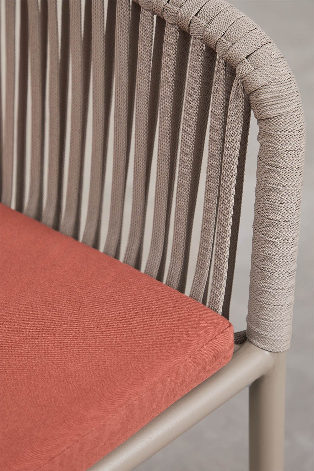 Silla de comedor con reposabrazos en cuerda trenzada Arhiza Classic, imagen de galer&iacute;a 5