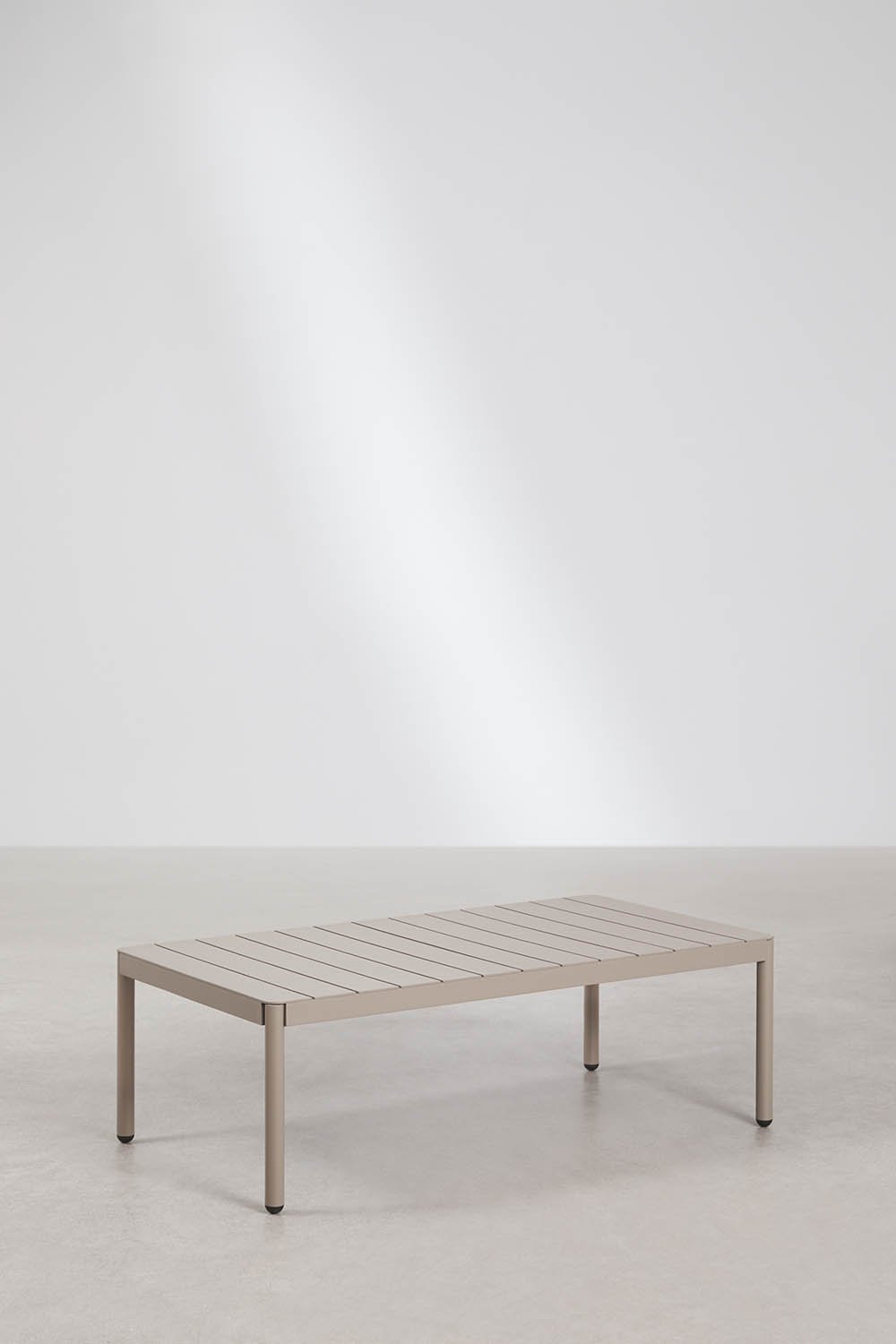 Conjunto de jardín con 2 sillones en bouclé y mesa de centro aluminio Boleni, imagen de galer&iacute;a 7