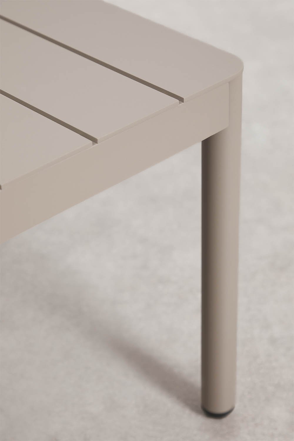 Conjunto de jardín con 2 sillones en bouclé y mesa de centro aluminio Boleni, imagen de galer&iacute;a 8