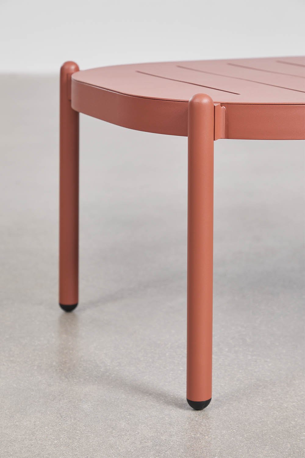 Mesa de centro para jardín rectangular 95x55 cm en aluminio Duroli, imagen de galer&iacute;a 3