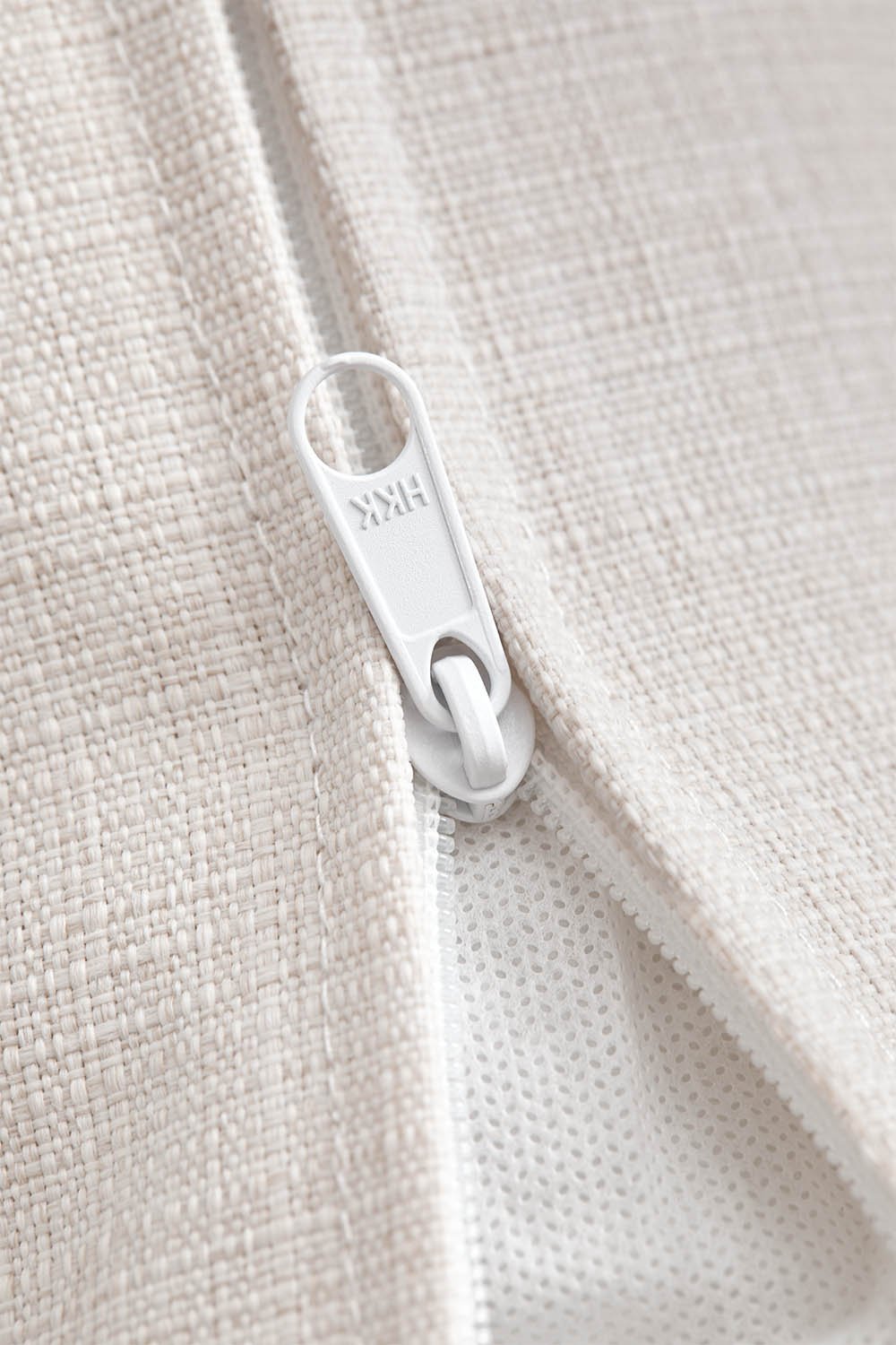 Sofá modular chaise longue derecho de jardín de 3 piezas en madera de acacia Gerard, imagen de galer&iacute;a 10