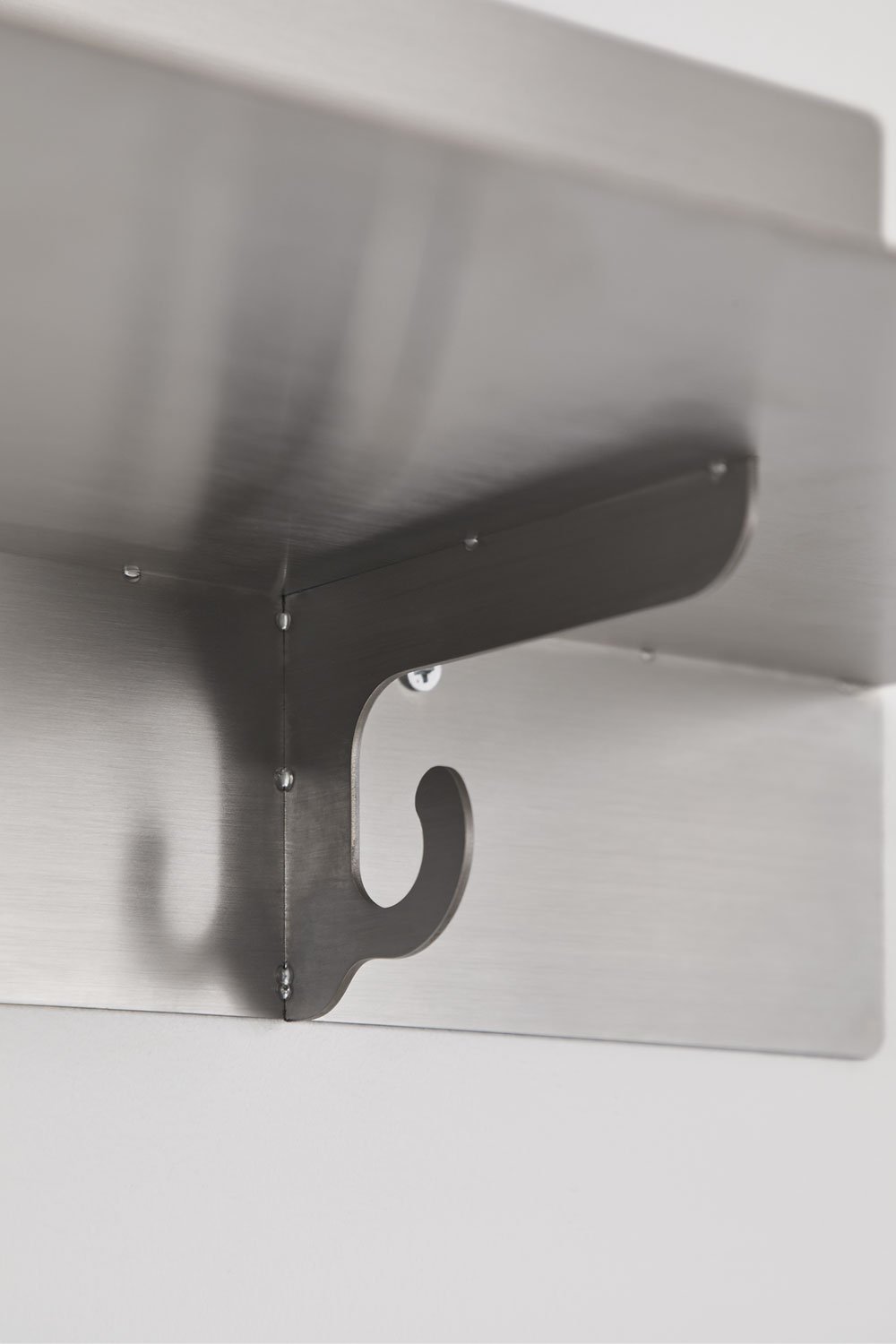 Estante de pared en acero inoxidable Nolvia, imagen de galer&iacute;a 6