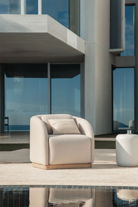 Sillón de jardín en madera de acacia Verona