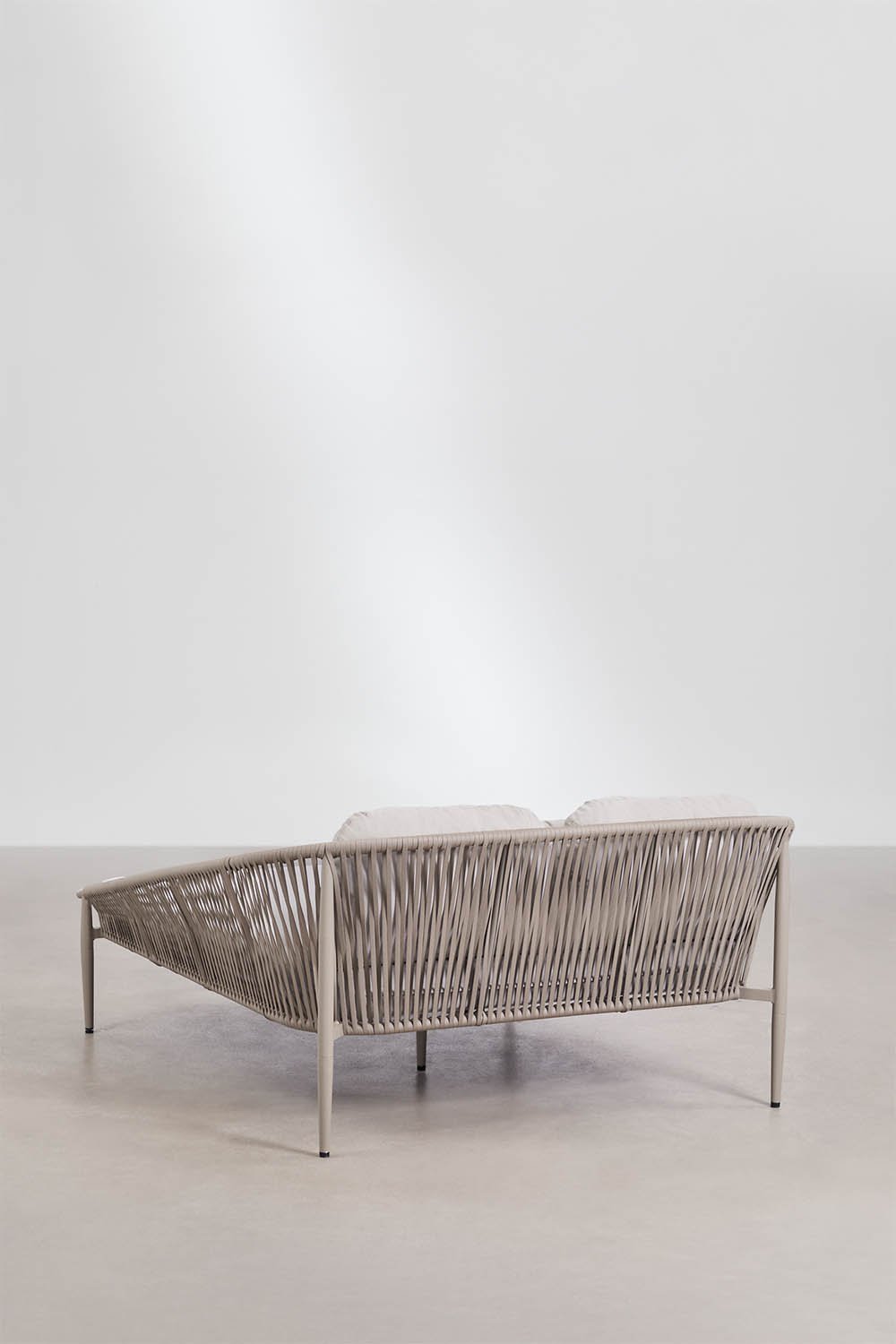 Tumbona doble en aluminio con cojines Renslow, imagen de galer&iacute;a 3