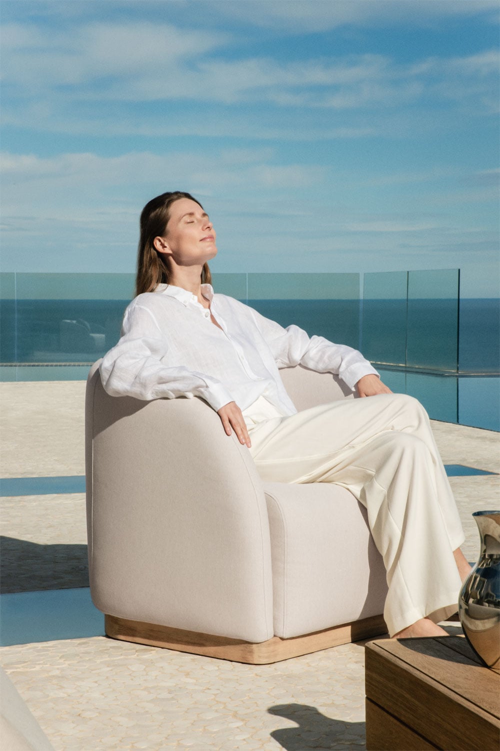 Pack de 2 sillones de jardín en madera de acacia Verona, imagen de galer&iacute;a 2