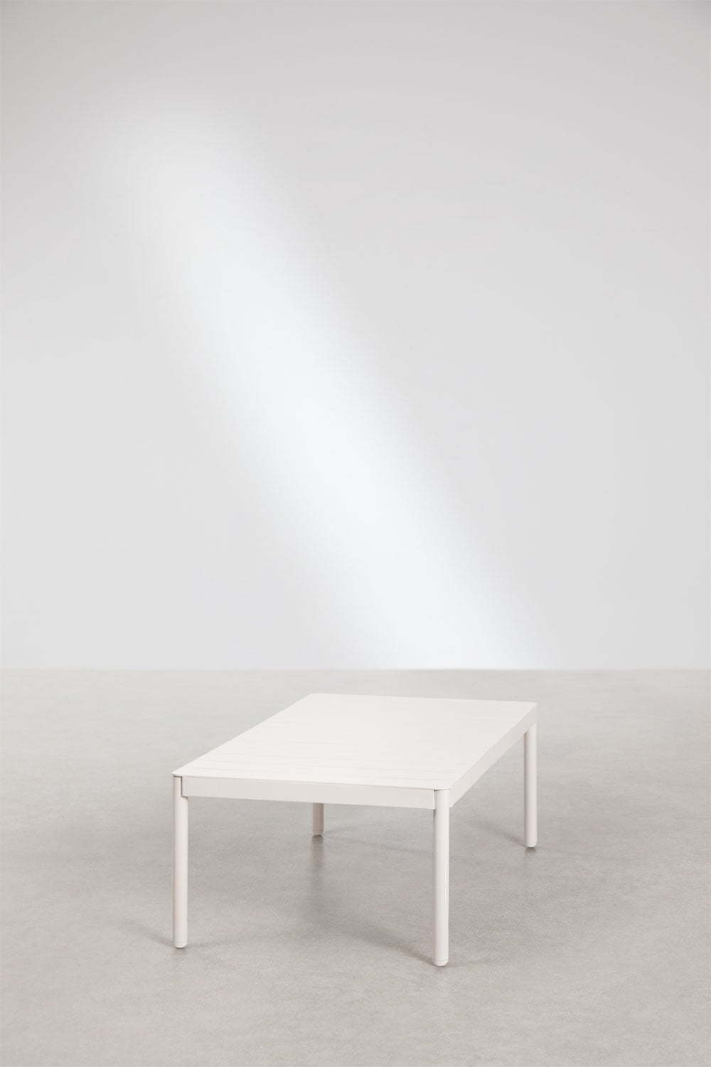 Conjunto de jardín con sofá de 3 plazas, 2 sillones en cuerda trenzada Tevary y mesa de centro en aluminio Boleni, imagen de galer&iacute;a 13