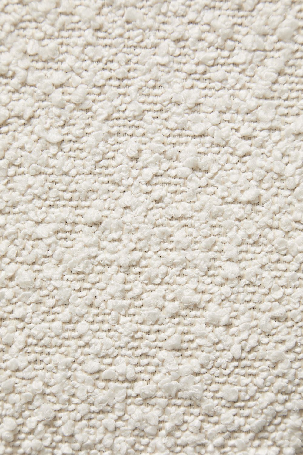 Pack de 4 sillas de jardín en madera de acacia y tela bouclé Malta, imagen de galer&iacute;a 6