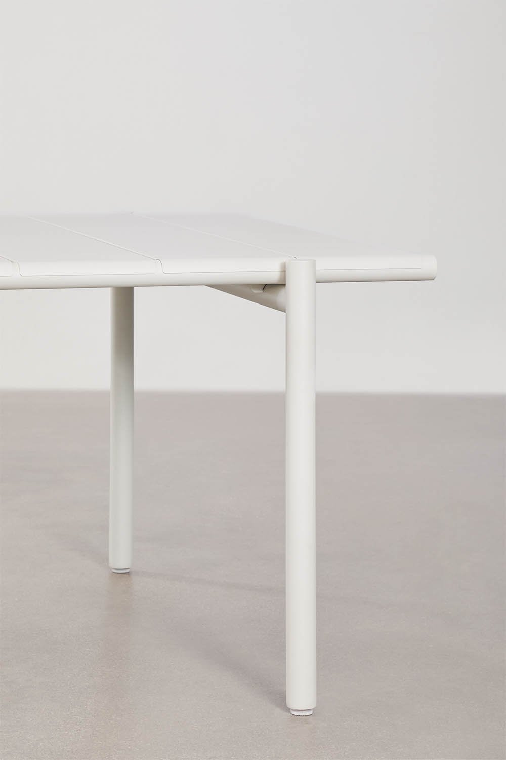 Mesa de jardín rectangular 235x105 cm en acero Tossa, imagen de galer&iacute;a 3