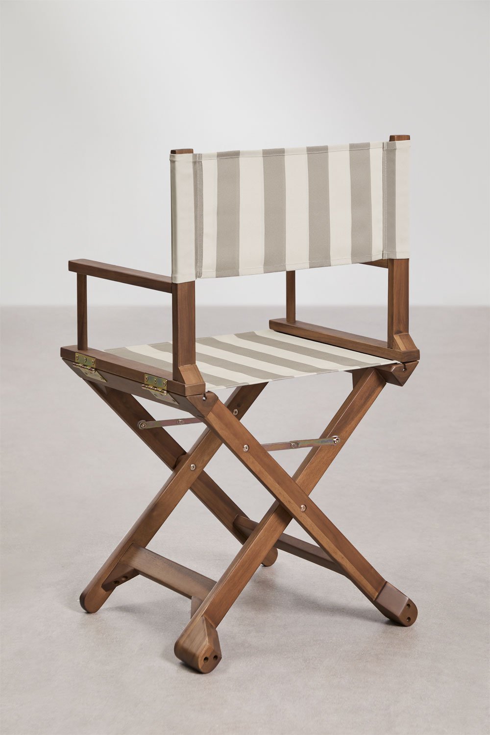 Silla de director plegable en madera de acacia Ridley, imagen de galer&iacute;a 3