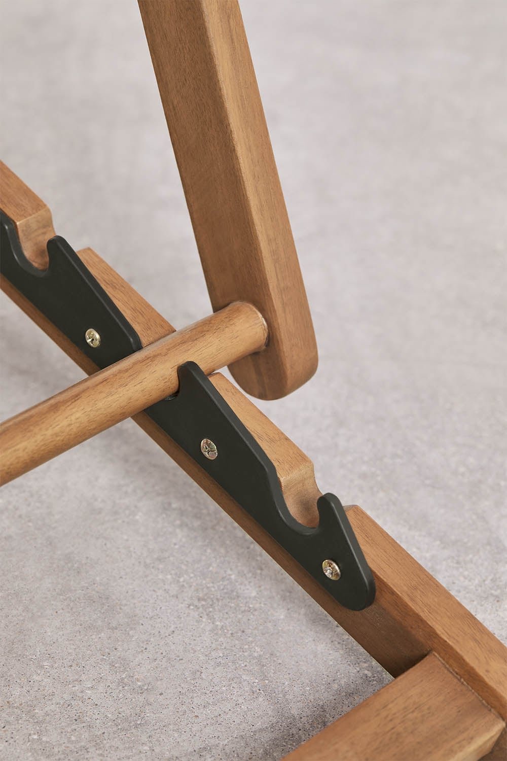 Pack de 2 hamacas plegables con cojín en madera Kardis , imagen de galer&iacute;a 8