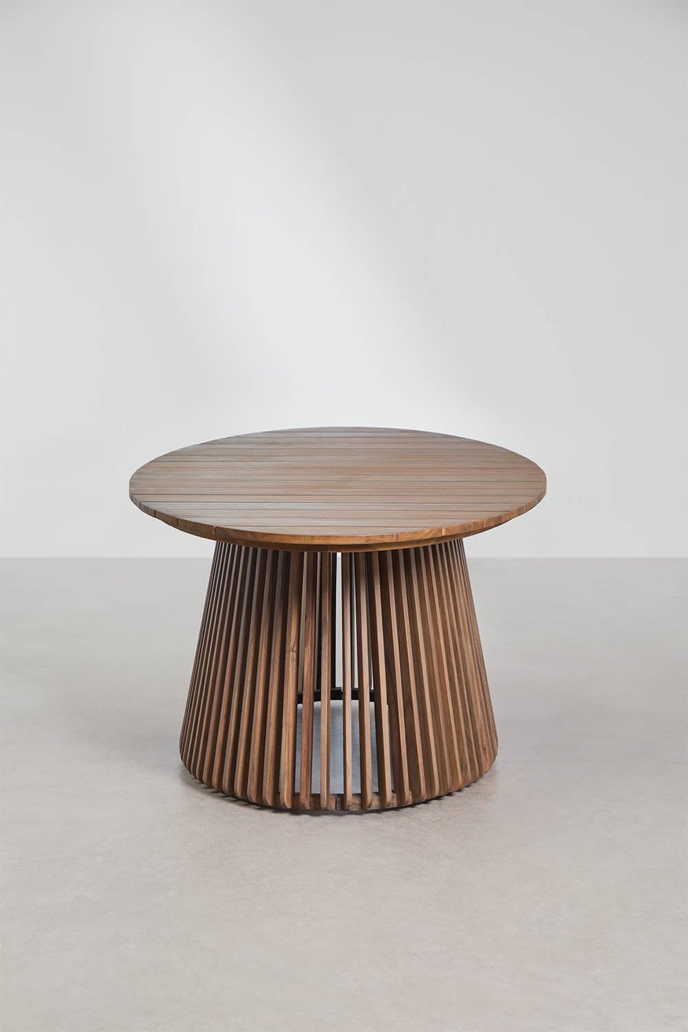 Mesa de jardín ovalada 200x110 cm en madera de acacia Mura      , imagen de galer&iacute;a 2