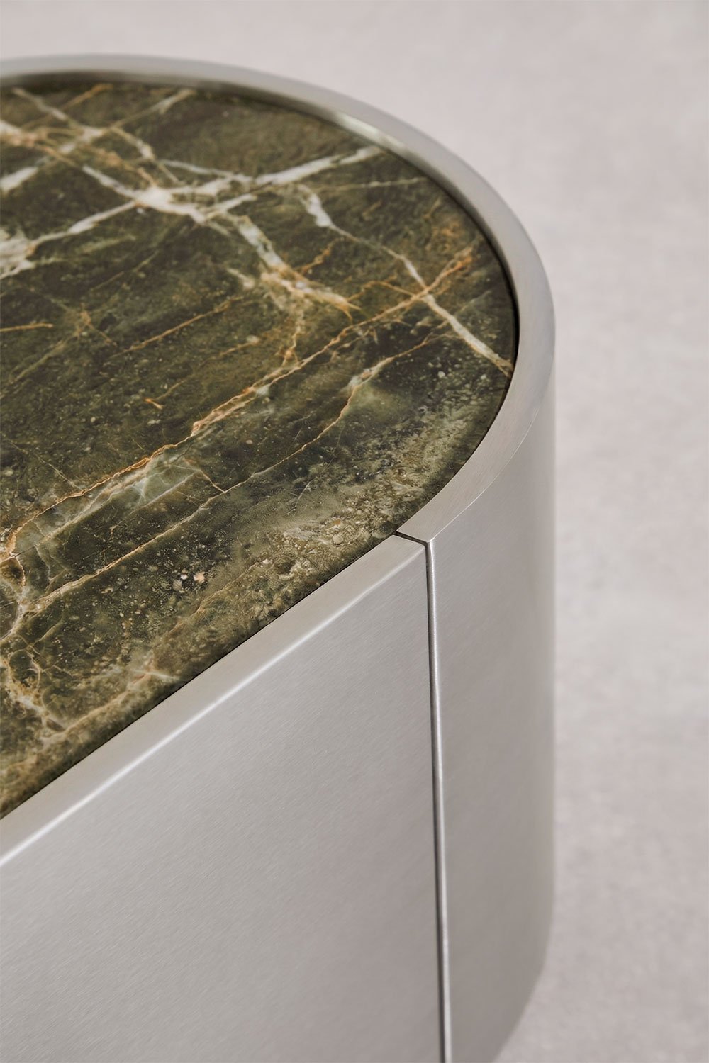 Mueble TV 180x40 cm en acero inoxidable Luena, imagen de galer&iacute;a 5