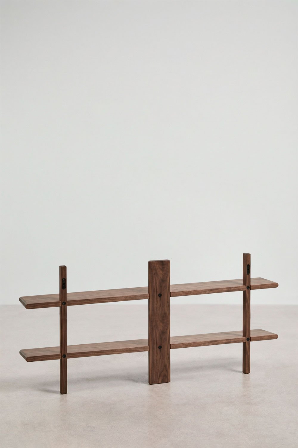 Estantería de pared ↔︎120 cm en madera de acacia Erisu, imagen de galer&iacute;a 6