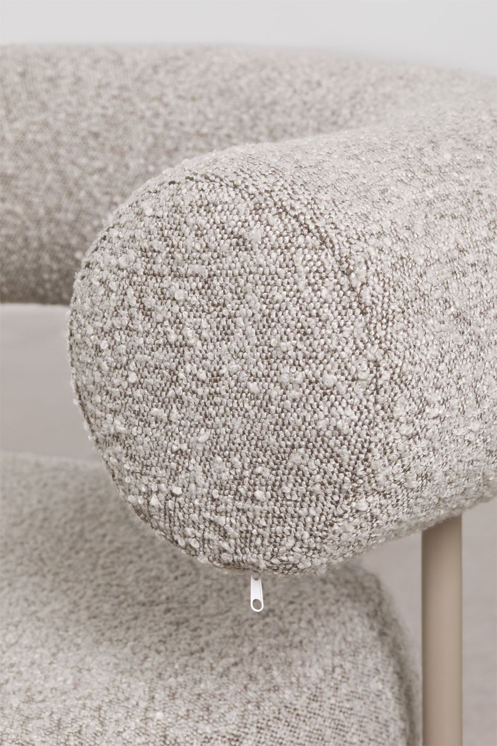 Pack de 2 sillones en tela bouclé Arieta  , imagen de galer&iacute;a 2