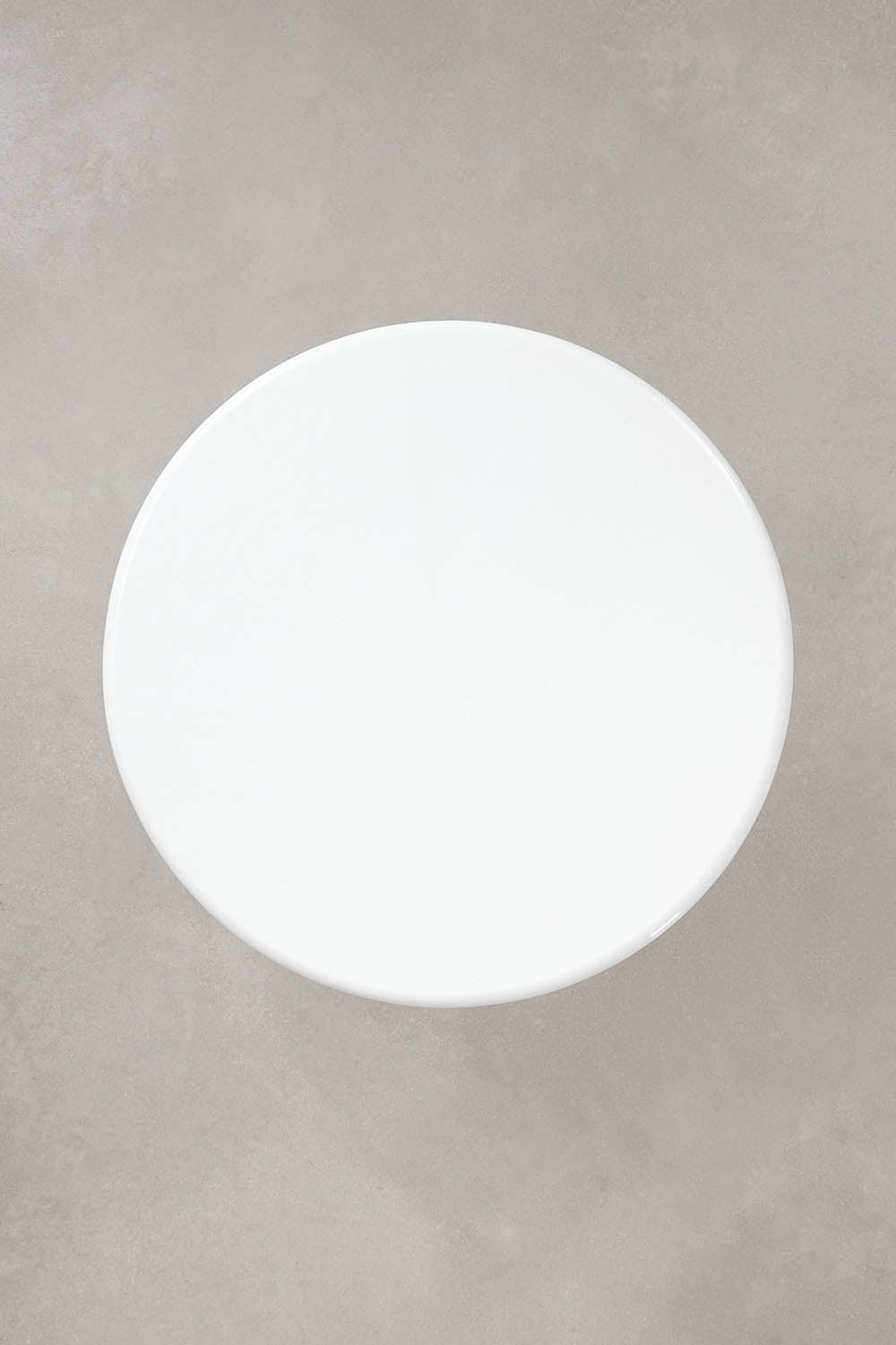 Set de mesa redonda Ø90 cm en cemento y fibra de vidrio Melody y 4 sillas de jardín con reposabrazos tapizadas y en acero Zunika, imagen de galer&iacute;a 6