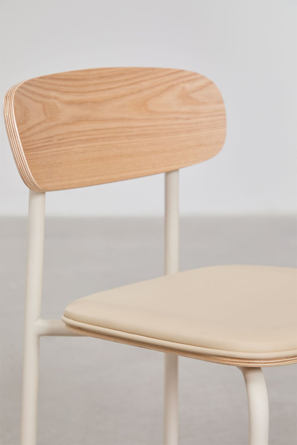 Pack de 2 sillas en hierro y madera Wilpier Kids, imagen de galer&iacute;a 4