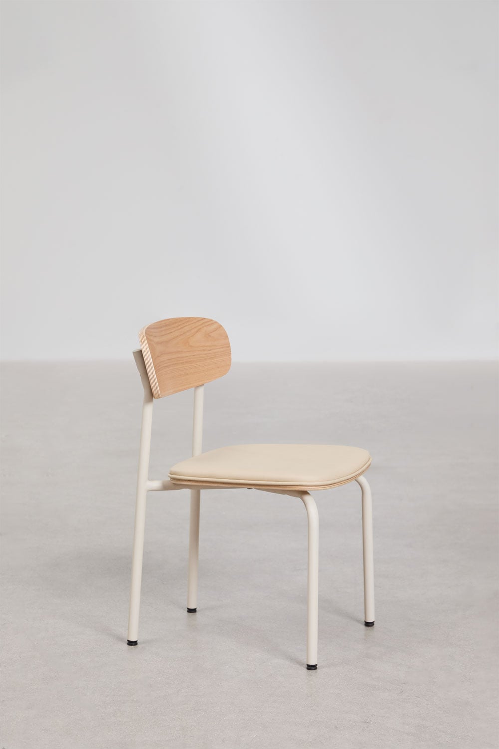 Pack de 4 sillas en hierro y madera Wilpier Kids, imagen de galer&iacute;a 2