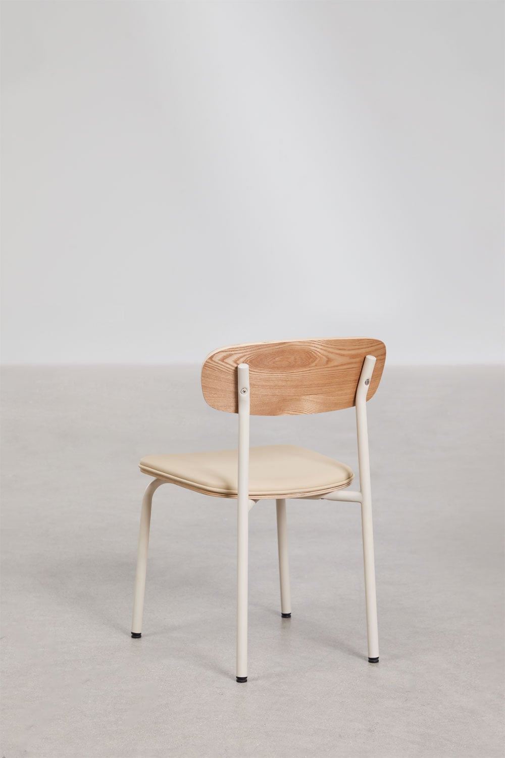 Pack de 4 sillas en hierro y madera Wilpier Kids, imagen de galer&iacute;a 3