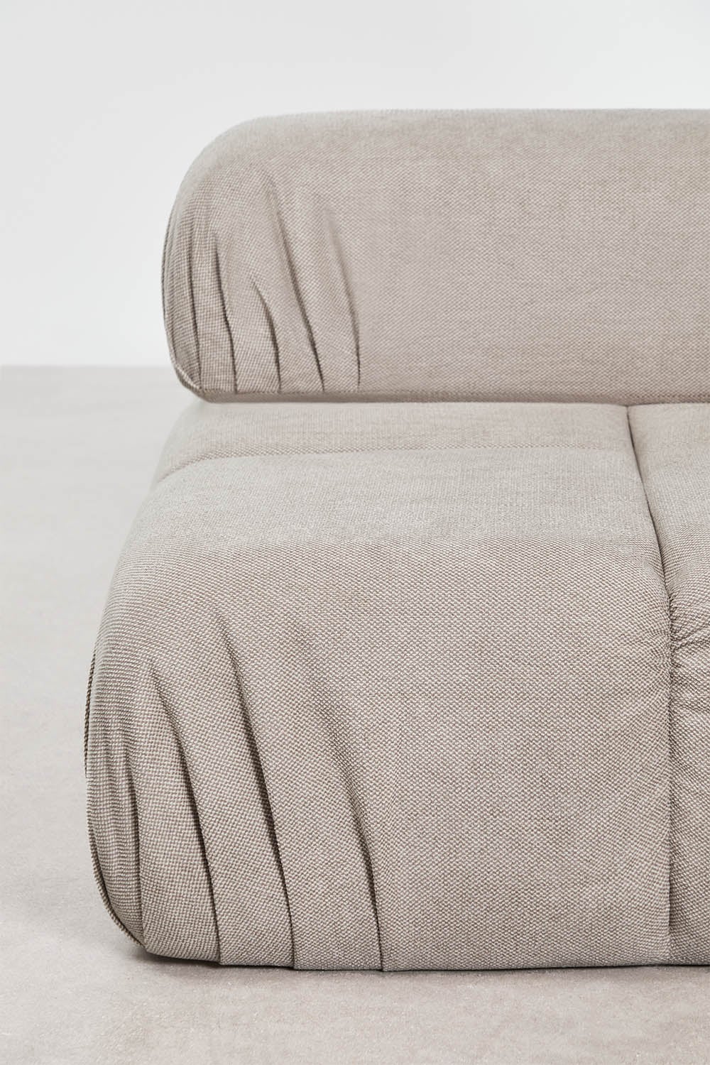 Sofá modular de 4 piezas en bouclé envasado al vacío Kendall , imagen de galer&iacute;a 7