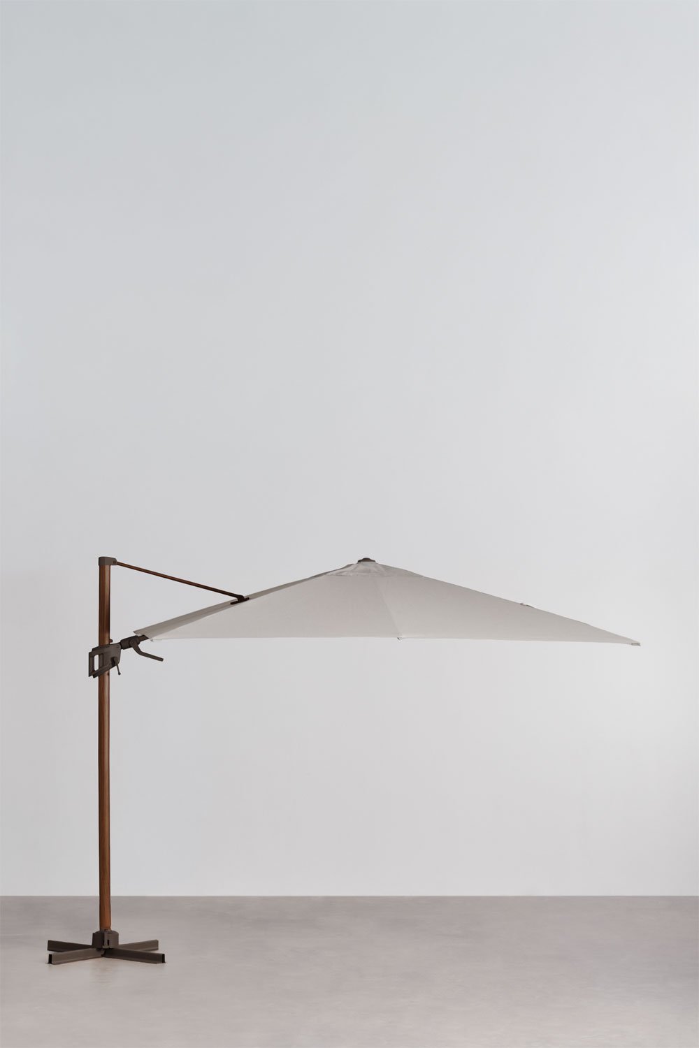 Parasol 295x295 cm en tela y aluminio Hydra, imagen de galer&iacute;a 3