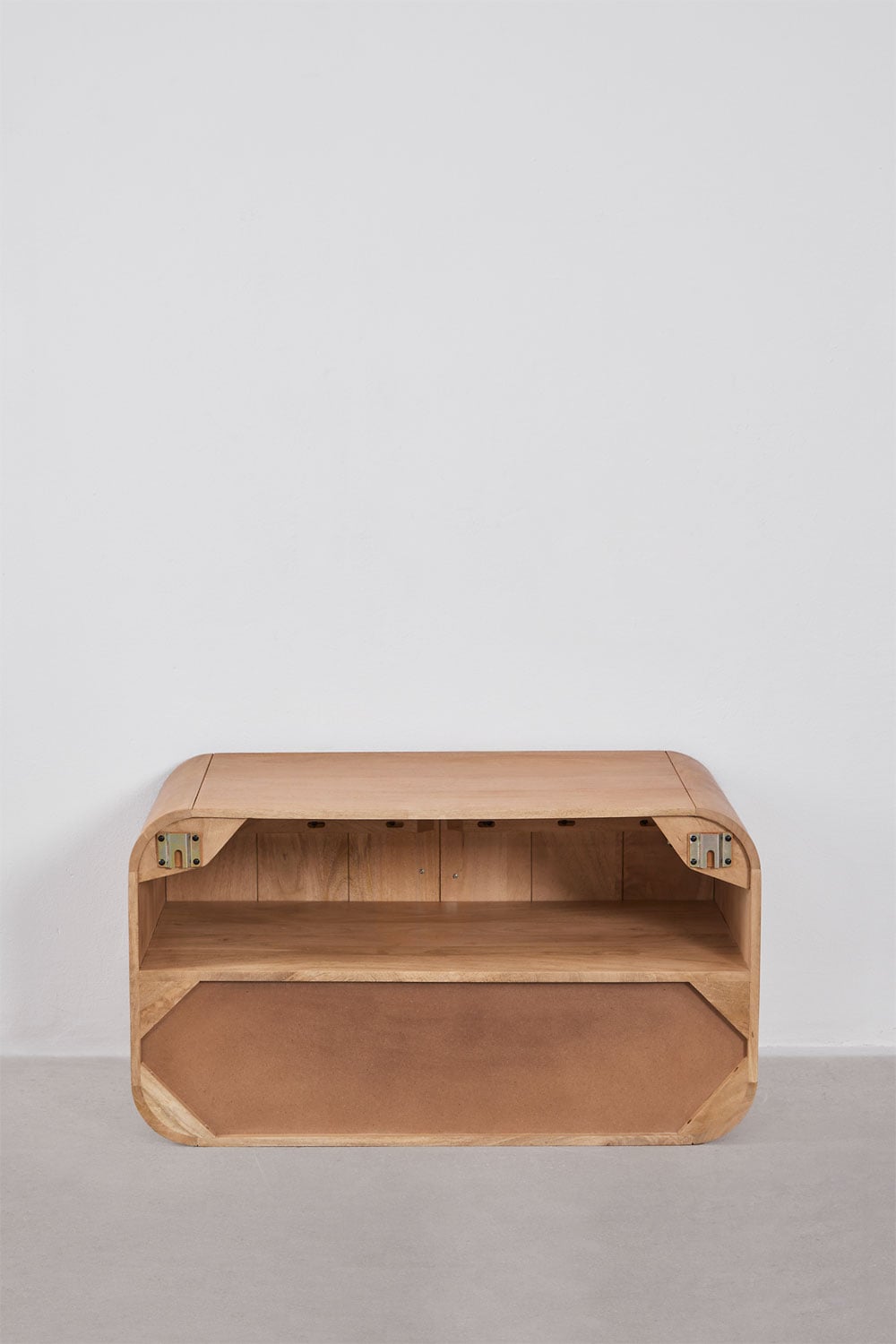 Conjunto de mueble de baño en madera de mango y piedra natural Kivalina, imagen de galer&iacute;a 6