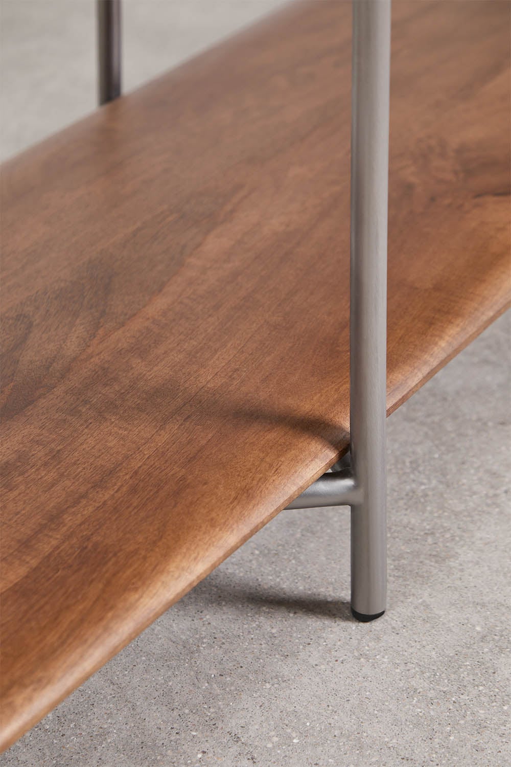 Mueble TV 180x40 cm en madera de mango y acero inoxidable Vimara, imagen de galer&iacute;a 7