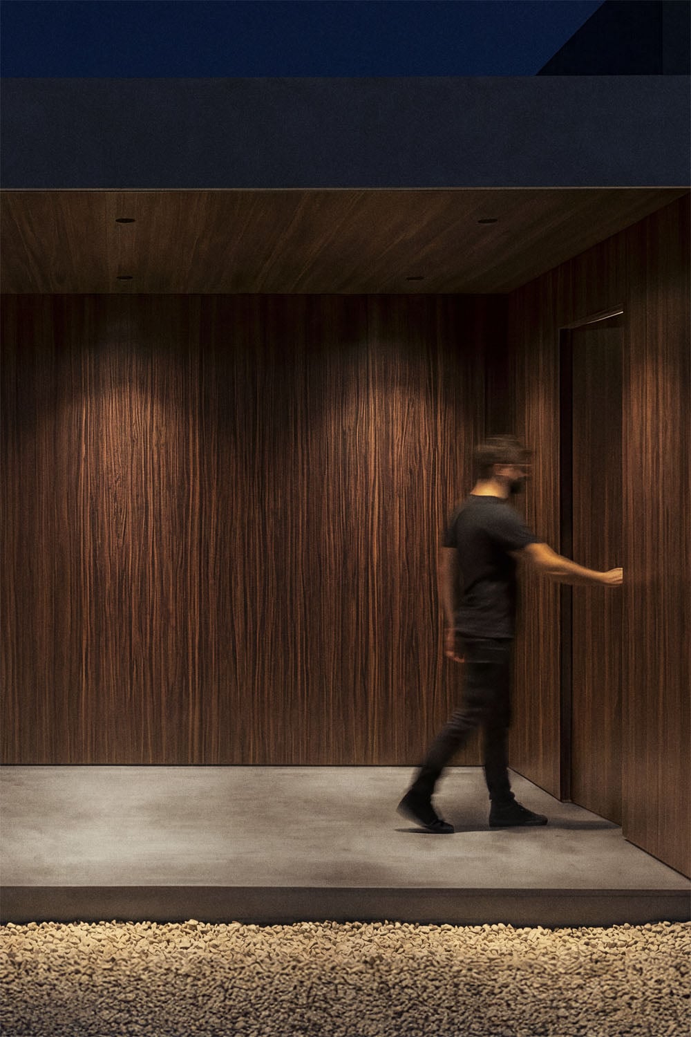 Downlight LED empotrable con marco redondo para exterior en aluminio Luisiana, imagen de galeria 1