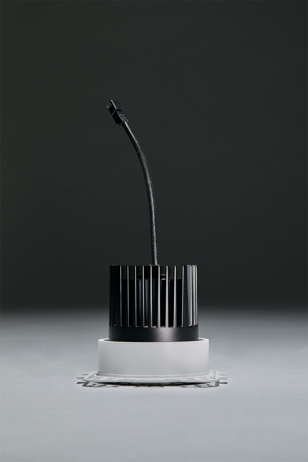 Downlight LED empotrable trimless redondo en aluminio Luisiana, imagen de galeria 5