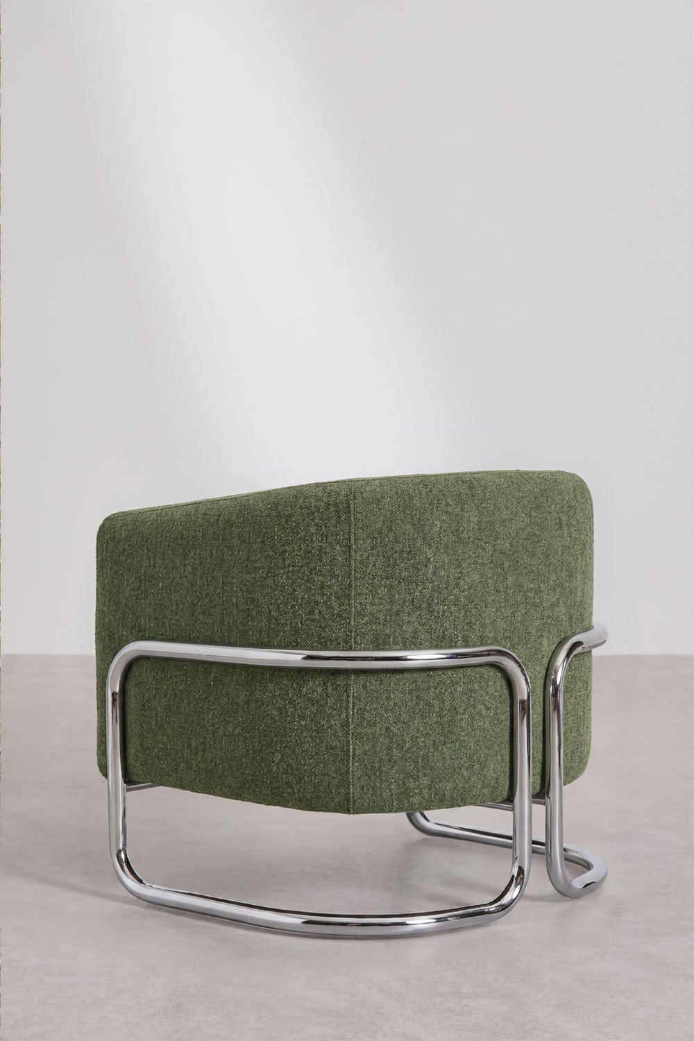 Sillón tapizado y en hierro Zantria, imagen de galer&iacute;a 4