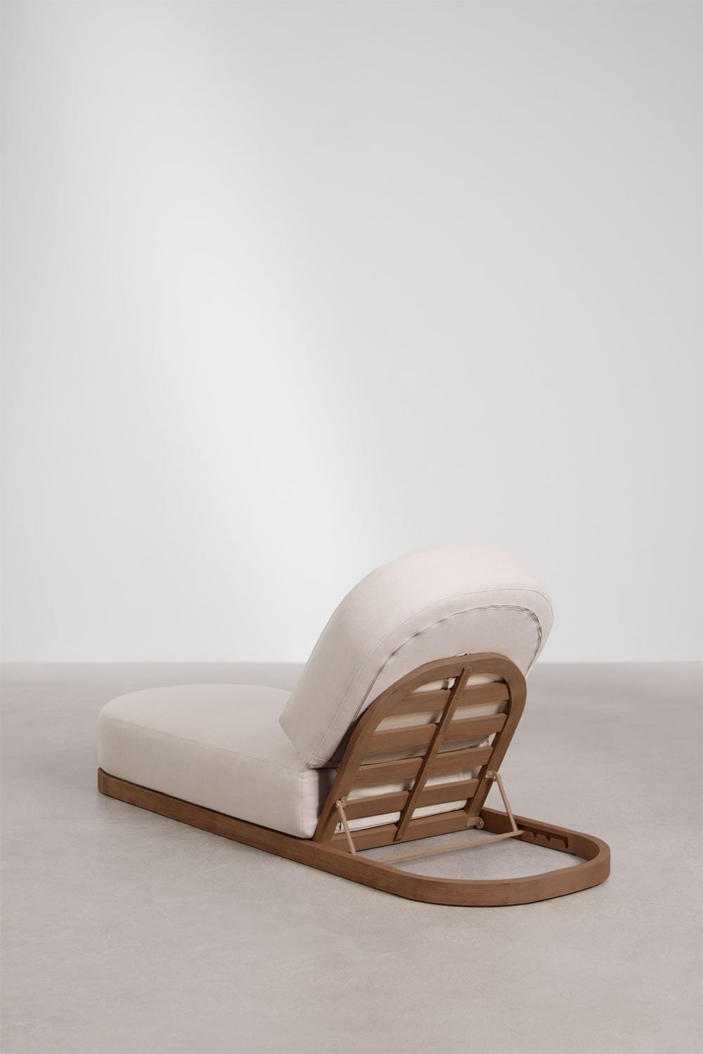 Tumbona reclinable en madera de acacia Verona, imagen de galer&iacute;a 4